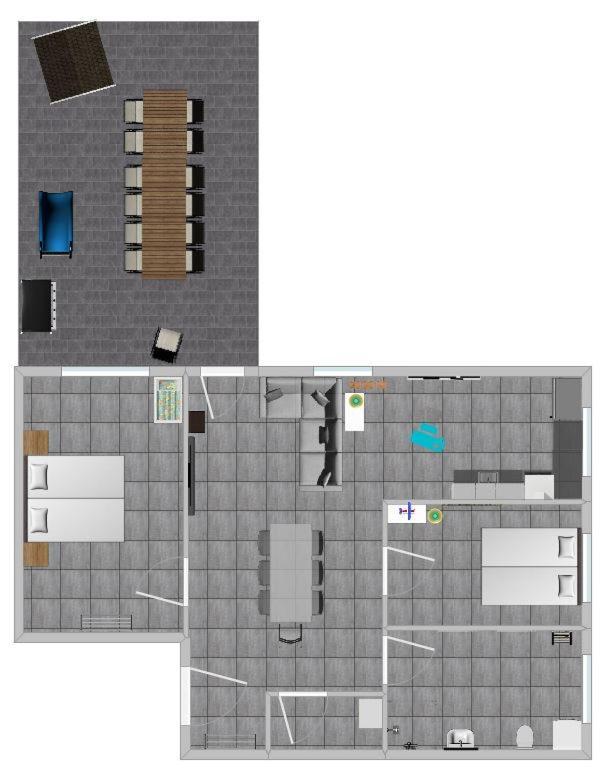 Apartmán Easycastle 6P Terasse Switch Tv Bad Driburg Exteriér fotografie